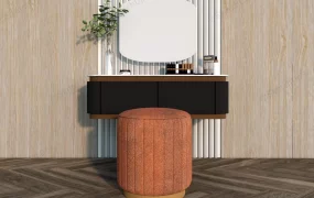 Small Floating Makeup Vanity