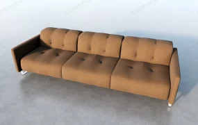 Long Brown Couch