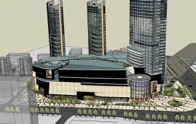 Shopping Center And Office Complex