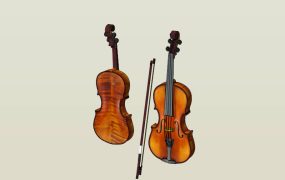 Violin with Bow