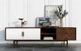 Modern Wood Tv Stand