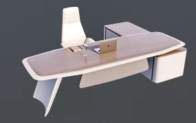 Executive Office Desk And Chair