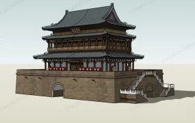 Ancient Chinese City Gate