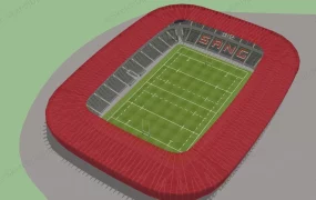 Football Field Stadium