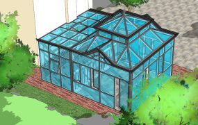 BackYard Glass House