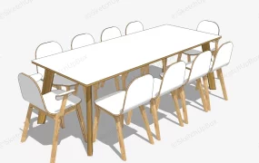 Modern 11 Piece Dining Set