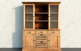 Rustic Wood Cupboard