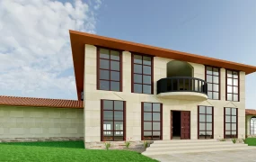 Three Storey Slope House