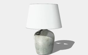 Pottery Table Lamp for Living Room