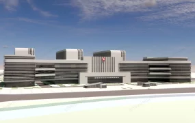 Large Hospital Building Design