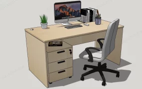 Office Desk And Chair Set
