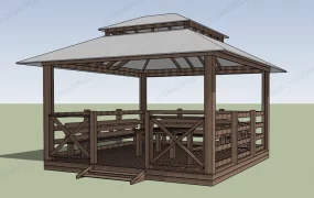 Japanese Garden Pavilion