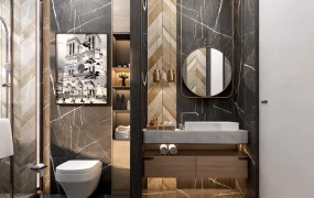 Luxurious Modern Bathroom Interior
