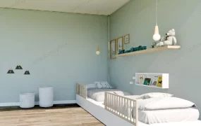 Space Saving Teen Bedroom Idea