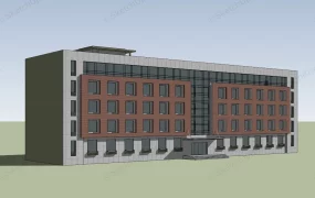 Old Office Building Exterior