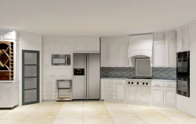 Traditional Open Kitchen