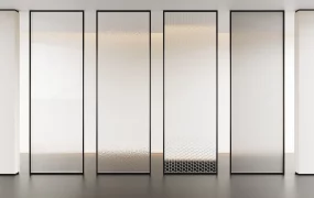 Glass Partition Room Divider Panels