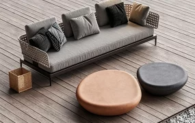 Outdoor Patio Furniture Sofa