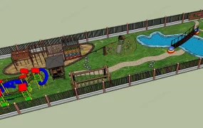 Kindergarten Adventure Playground