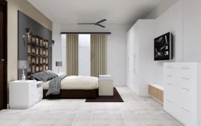 Modern Retro Bedroom