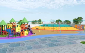 Community Park Playground Equipment