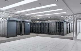 Modern High Density Data Center And Server Room