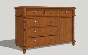 Vintage Style Dresser