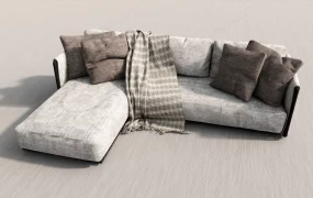 Modern L Shaped Sofa