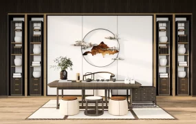 Modern Chinese Tea Room