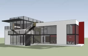 Modern 2 Storey House