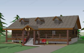 Country Wooden House
