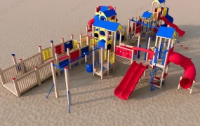 Commercial Kids Playground Set