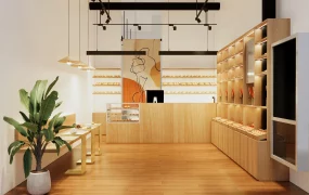 Small Bakery Shop Interior Design