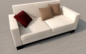 Fabric Loveseat