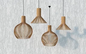 Wicker Pendant Lights