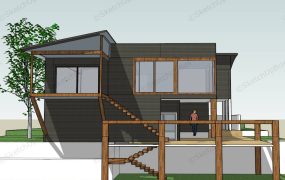 Elevated Stilt Home With Deck