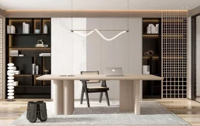 Modern Zen Home Office