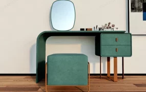 Modern Green Dressing Table