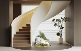 Spiral Stair Interior Design