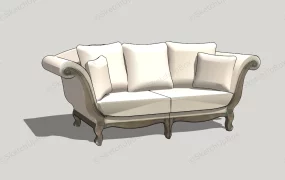 Vintage French Loveseat