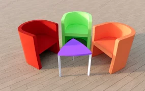 Kids Sofas And Table