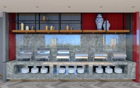 Buffet Counter Design