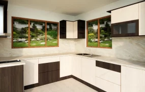 L Shaped Kitchen Design
