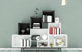 Modern Cube Storage Bookcase