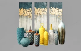 Colorful Vases Home Decor