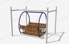 4 Seat Outdoor Swing Chair