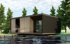 Small Lakefront Home