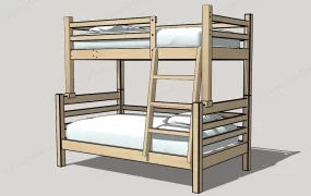 Wood Bunk Beds