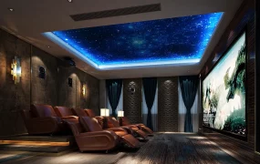 Modern Luxury Home Theater