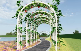 Garden Arch Walkway